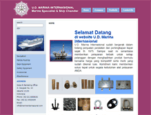 Tablet Screenshot of marinainternasional.com